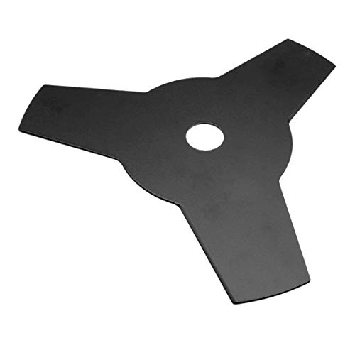 Haishine Cortador de Pinceles Césped Recortador Cuchillo de Cabeza Cuchilla de Acero 3 Dientes 3T para Bush Weed Pincel Weedeater
