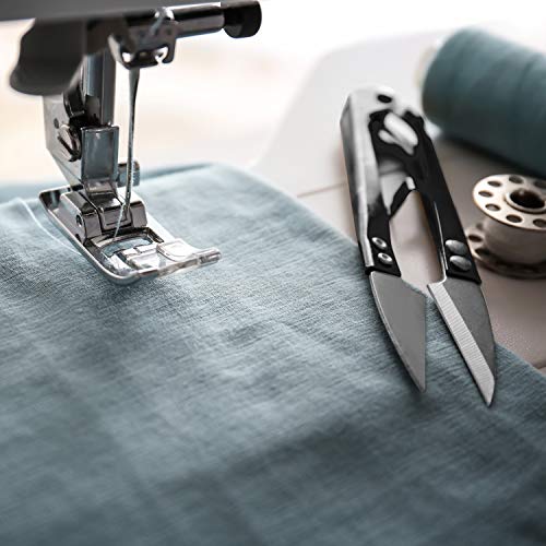 Handi Stitch Tijeras Tela y Cortahilos Costura - Resistentes Tijeras Acero Inoxidable 20,32cm – Para Cortar Tela, Cuero, Alteraciones - Tijeras de Costura