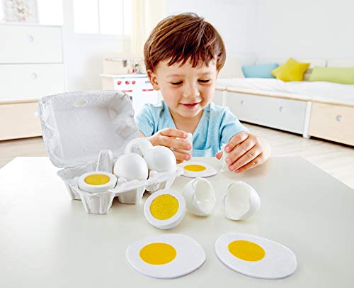 Hape- Huevera de cartón, Color carbón (E3156)