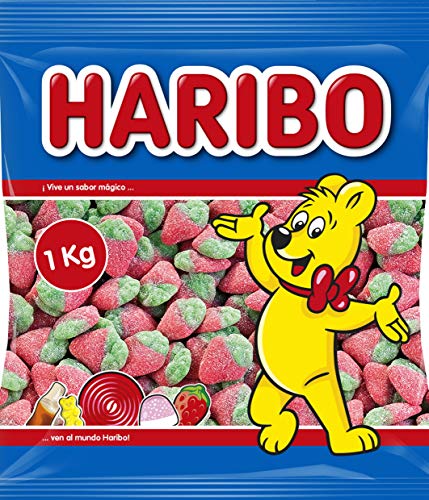 Haribo - Fresones Pica - Caramelos de goma - 1 kg