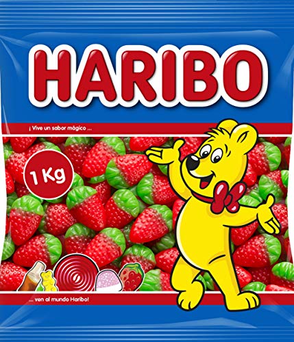 Haribo fresones super 1 unidad x 1kg