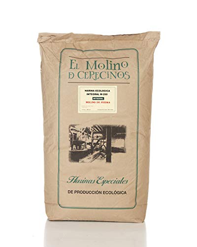 Harina de Trigo Ecológica Integral W-200 “MOLINO DE PIEDRA” 25 kg