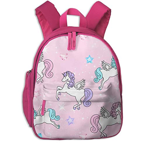 Hdadwy Mochila para niños para niñas, gemas, joyas, diamantes, topacio, corazones, cristales de amatista, kawaii, adorables, caballos, ponis, alas, 5281 raveneve, para escuelas infantiles, tela Oxford