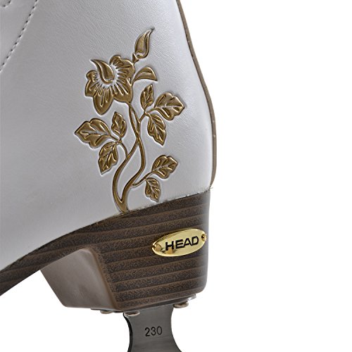 Head Opal Figure Skate - Patines de Patinaje sobre Hielo para Mujer Blanco Blanco Talla:39