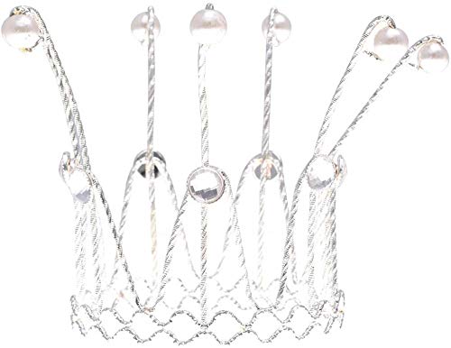 Headwear Tiara Headpiece Hair Band Accesorios para el cabello para mujeres Novia Boda Corona decorativa Elegante delicada decoración de pasteles Suministros para pasteles Corona de pasteles para b