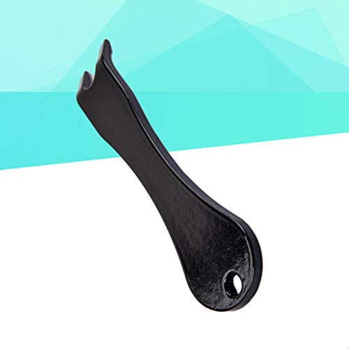 HEALLILY Metal Guitar Bridge Pin Puller String Nail Peg Puller Herramienta musical para guitarra acústica Ukulele Bajo Banjo Mandolina Partes (Negro) R78A