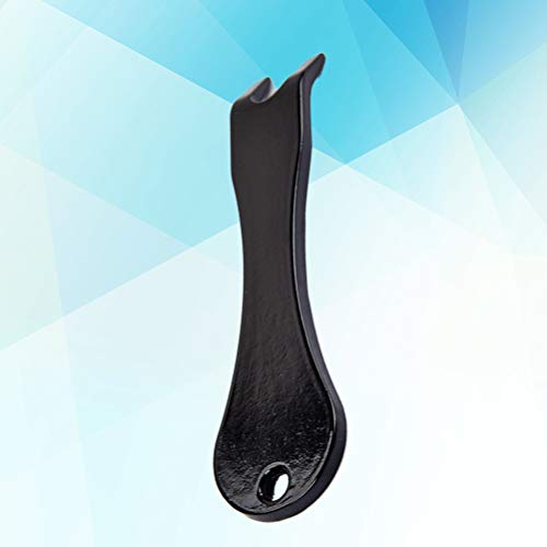 HEALLILY Metal Guitar Bridge Pin Puller String Nail Peg Puller Herramienta musical para guitarra acústica Ukulele Bajo Banjo Mandolina Partes (Negro) R78A