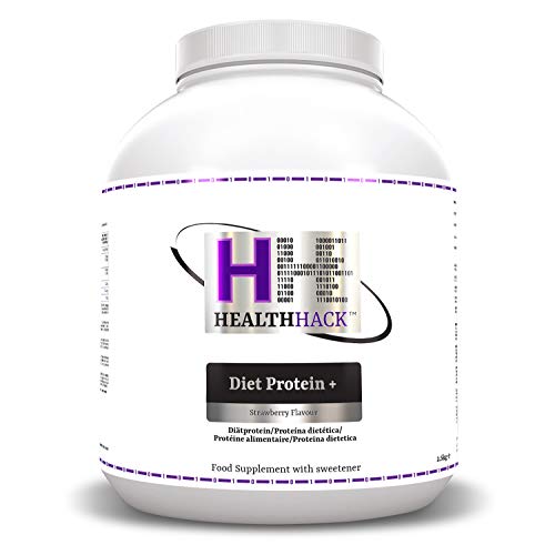 Health Hack - Diet Plus Protein, 2,5 kg, fresa