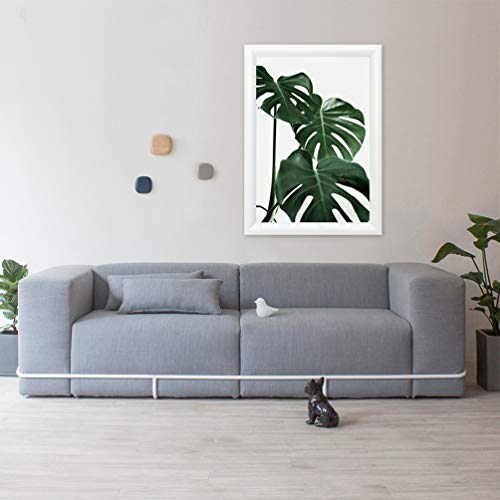HELEN DECORATION Marco Cartel A2 para Pared, Decorativos Marcos de Fotos Aluminio, Marco de Certificado Cuadro (Blanco, 13 * 9inch)
