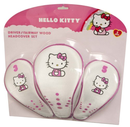 Hello Kitty Golf The Collection - Juego de Fundas para Cabeza