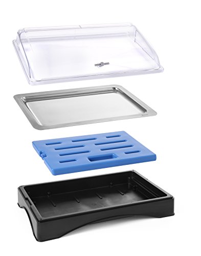 HENDI Mostrador con tapa refrigerado (Gastronorm 1/1) - juego - 555x357x(H)175 mm