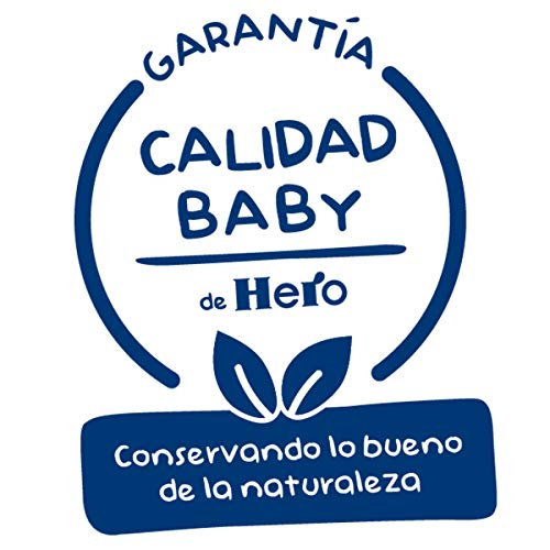 Hero Baby Buenas Noches Guisantes Tiernos con Jamón Cocido Tarrito de Puré para bebés a partir de 6 meses, 190 g