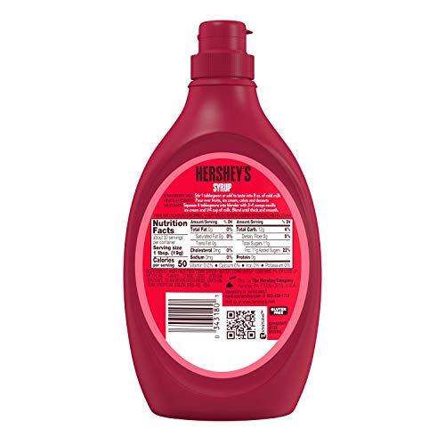 Hershey's Syrup, Strawberry Flavor, 22-Ounces