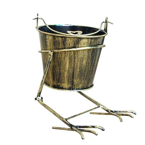 HHIPPSI Cenicero Portátil, Soporte para Cenicero, Arte De Hierro, Diseño De Garra De Pollo, Cenicero De Escritorio, Caja De Cigarrillos, Accesorios para Fumar