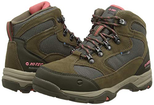 Hi-Tec Storm WP Womens, Botas de Senderismo para Mujer, Beige (Taupe/Dune/Georgia Peach), 40 EU