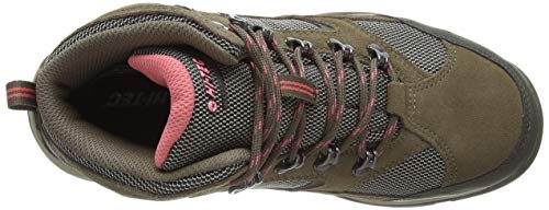 Hi-Tec Storm WP Womens, Botas de Senderismo para Mujer, Beige (Taupe/Dune/Georgia Peach), 40 EU