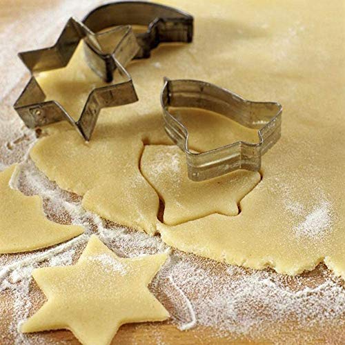 HMMJ Cortadores de la Galleta Set, 8 Piezas Animal Cortador de la Galleta moldes fijados, moldes for Galletas de Navidad Conjunto de pastelería Torta de la Galleta Molde de la hornada, for el Partido
