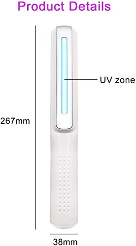 Home Care Wholesale Gran Profesional UV-C Desinfectante Varita （Control de Sonido para Apagar Las Luces）