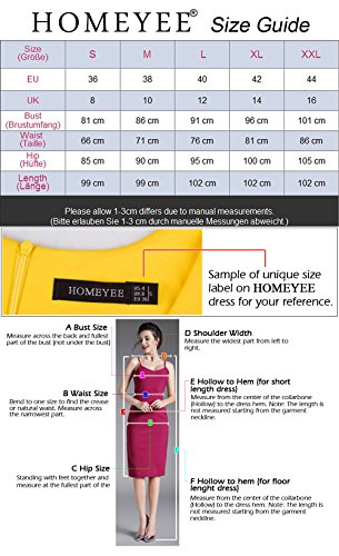 HOMEYEE – Vestido ceñido de mujer con estampado floral vintage, con tirantes, hombros descubiertos, largo hasta la rodilla, B309 Verde verde S