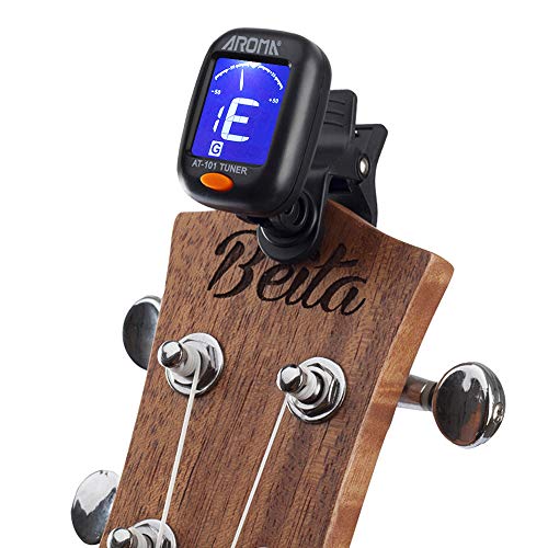 hompo Afinador guitarra acústica para una fuente rápida, fácil y Precisa de los instrumentos – Funciona con de, Bronce, Bajo, violín, mandolinas, banjos.