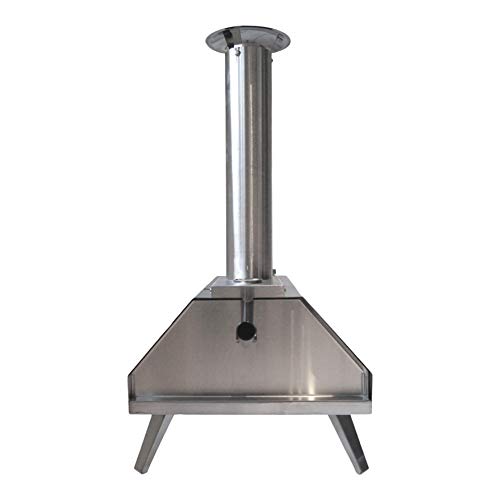 Horno de Leña de Exterior para Pizza. Doble Pared de Acero Inoxidable. Calidad Garantizada por Master BBQ