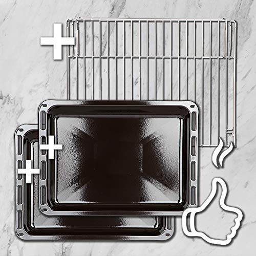 Horno eléctrico integrado de 60cm EB8010ED + vitrocerámica de 59cm KFS59RL (aire caliente, sistema parrilla/asador, temporizador, cajones telescópicos, doble zona) SET8010KFS - KKT KOLBE