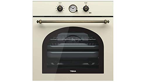 Horno - TEKA HRB 6300 VN, 70 l, 3215 W, Encastrable, Limpieza por agua, A, Crema