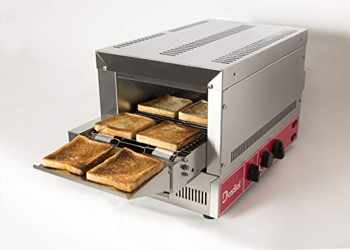 HORNO TOSTADOR de Cinta Profesional DOSILET TT3001 Eléctrico 3000 W Monofásico con SELECTOR de Resistencias. Para PAN, PIZZAS, BOCADILLOS CALIENTES, GRATINAR. Ideal FRANQUICIAS y/o SERVICIO DELIVERY