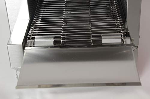 HORNO TOSTADOR de Cinta Profesional DOSILET TT4400 Eléctrico 4400 W Trifásico con REGULADORES de Potencia. Para PAN, PIZZAS, AREPAS, BOCADILLOS, GRATINADOS, etc. Ideal HOSTELERÍA y/o SERVICIO DELIVERY
