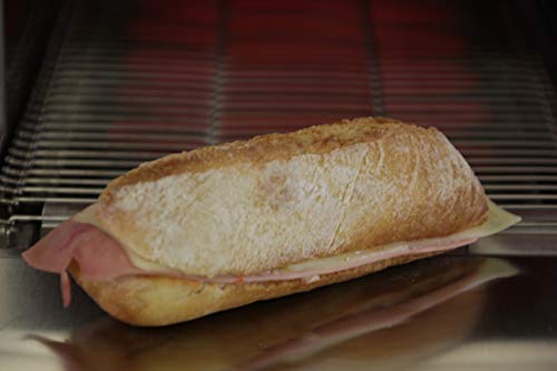 HORNO TOSTADOR de Cinta Profesional DOSILET TT4400 Eléctrico 4400 W Trifásico con REGULADORES de Potencia. Para PAN, PIZZAS, AREPAS, BOCADILLOS, GRATINADOS, etc. Ideal HOSTELERÍA y/o SERVICIO DELIVERY