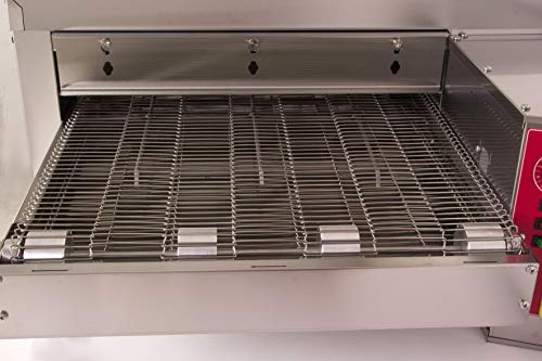 HORNO TOSTADOR de Cinta Profesional DOSILET TT8000 Eléctrico 8000W Trifásico con REGULADORES de Potencia. Para PAN, PIZZAS, AREPAS, BOCADILLOS, GRATINAR, etc. Ideal HOSTELERÍA y/o SERVICIO DELIVERY
