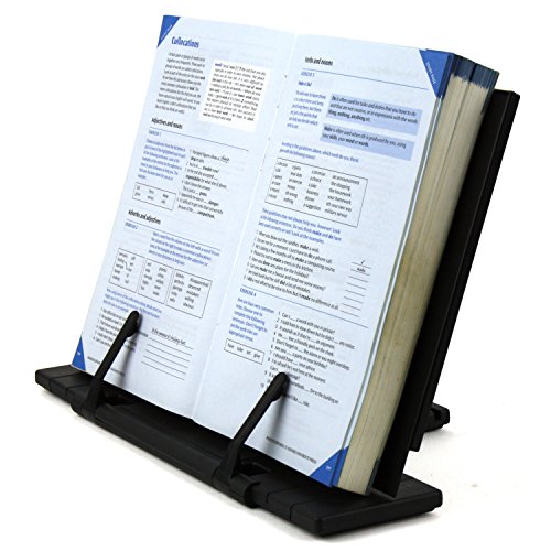 H&S Soporte de metal para libros de cocina