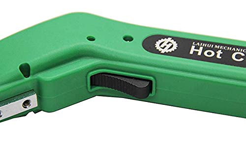 Huanyu LH8 - Cuchillo de corte de calor eléctrico para esponja y toalla, cuerda de gamuza de espuma (220 V, 250 W+25cm)