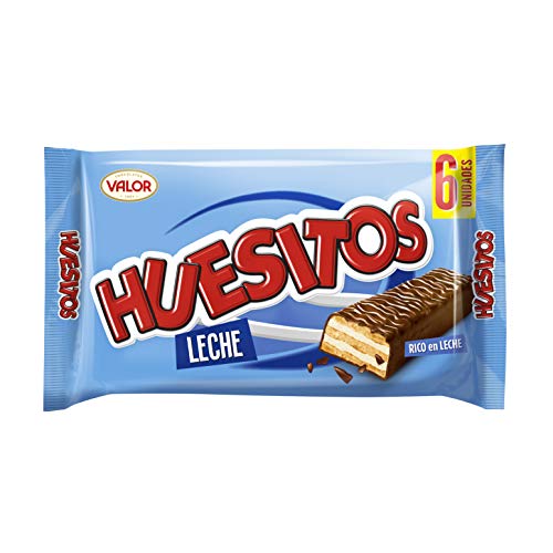 HUESITOS - Barrita Choco Con Leche P6 120 Gr