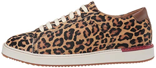 Hush Puppies Sabine Sneaker para mujer, Multi (leopardo, pelaje de ternero), 36 EU