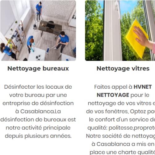 HVNET NETTOYAGE