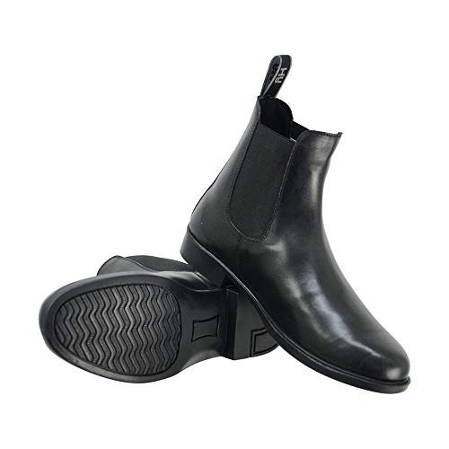 HyLAND - Botas de Piel Modelo Melford para Pantalones de Montar para Adultos Caballero señora (38 EU) (Marrón)