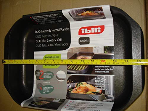 IBILI 401534 - Fuente Horno-Plancha Induplus 34X24X6