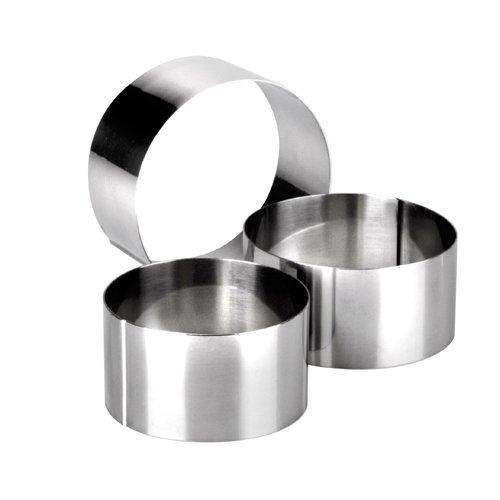 IBILI 716050 - Set Aros INOX Red 7X4,5+8X4,5+10X4,5 Cm