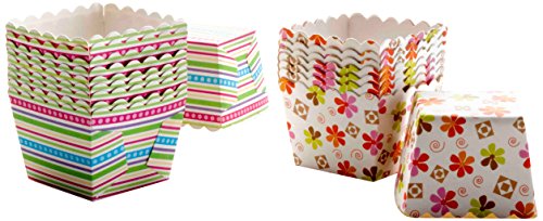 IBILI 737425 - Capsulas Reposteria Cuadradas Primavera