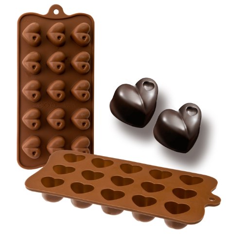 IBILI 860301 - Moldes Silicona Bombon - Corazon