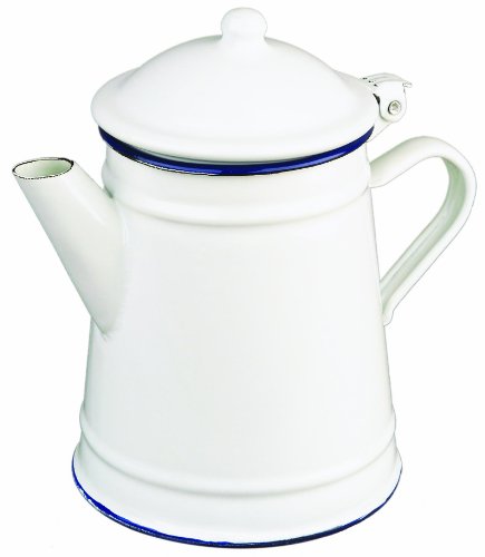 Ibili 903210 - Cafetera Conica Blanca 1 Lt.