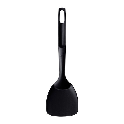 IKEA SPECIELL - espátula Wok, negro - 32 cm