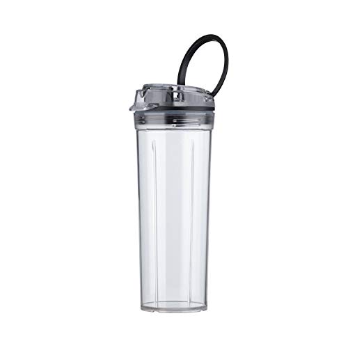 IKOHS Batidora de Vaso MOI - Batidora de Vaso Individual para Smoothies y Batidos, 230 W, Individual, Portátil, Cuchillas de Acero Inoxidable, 230W, Libre de BPA, Diseño Exclusivo, Color Blanco