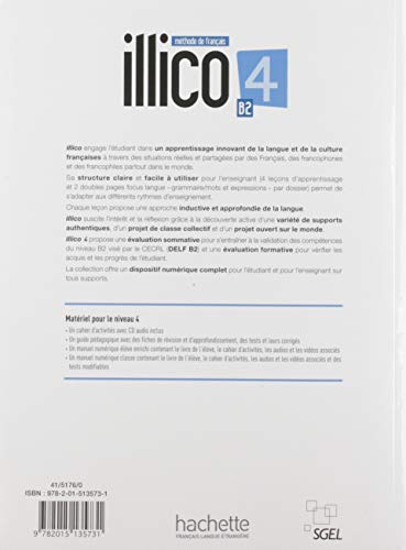 ILLICO 4 ALUMNO DVDROM (FLE COSMOPOLITE)