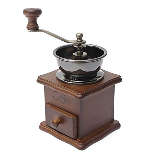 ILS – Retrò mano madera granos café familia molino mini harina
