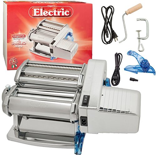 Imperia Set máquina para hacer la pasta, plata