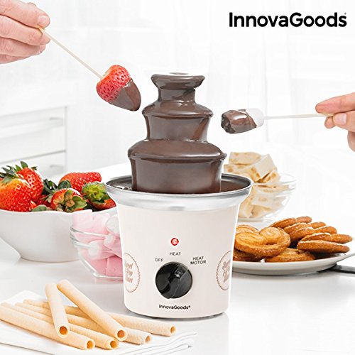 InnovaGoods Fuente De Chocolate, Blanco