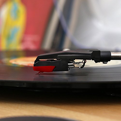 ION Audio CZ-800-10 - Cápsula Cerámica y Aguja de Repuesto para Plato Giradiscos, Tocadiscos