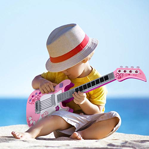 Jacksking Guitarra para niños, Juguete para Guitarra Baja Multifuncional para niños Juguete para Instrumentos Musicales Ligeros para niños, Guitarra para niños(#3)